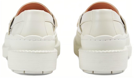 (W) Gucci Loafer 'Cuero Blanco y Metálico' 752854-AACEW-9071 Purchase (W) Gucci Loafer 'Cuero Blanco y Metálico' 752854-AACEW-9071