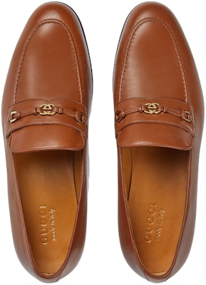 (W) Gucci Loafer Rendah 'Kulit Coklat' 740434-AABUV-2535 Lookbook (W) Gucci Loafer Rendah 'Kulit Coklat' 740434-AABUV-2535