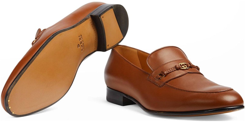 (W) Gucci Loafer Rendah 'Kulit Coklat' 740434-AABUV-2535 Purchase (W) Gucci Loafer Rendah 'Kulit Coklat' 740434-AABUV-2535