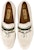 (W) Gucci Loafer Rendah 'Putih Mudah' 624316-1W610-9121