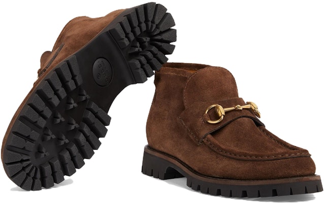 (Women) Gucci Horsebit Ankle Boot 'Washed Brown' 764206-0PV00-2206 Purchase (Women) Gucci Horsebit Ankle Boot 'Washed Brown' 764206-0PV00-2206