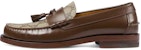(W) Gucci GG Supreme Kanvas Loafers 'Coklat Beige' 694866-17X30-2561