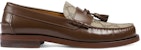 (W) Gucci GG Supreme Kanvas Loafers 'Coklat Beige' 694866-17X30-2561