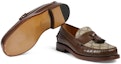 Details for (W) Gucci GG Supreme Kanvas Loafers 'Coklat Beige' 694866-17X30-2561