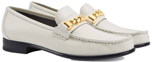 (W) グッチ チェーンローファー 白 645445-16M00-9050 Order (W) グッチ チェーンローファー 白 645445-16M00-9050