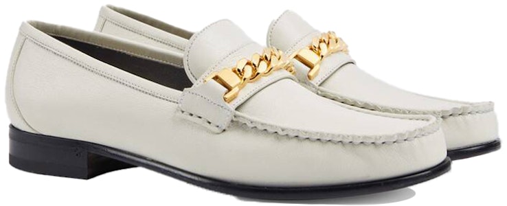 (W) Sepatu Loafer Rantai Gucci Putih 645445-16M00-9050 Order (W) Sepatu Loafer Rantai Gucci Putih 645445-16M00-9050