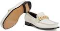 Purchase (W) Kasut Gucci Chain Loafers Putih 645445-16M00-9050