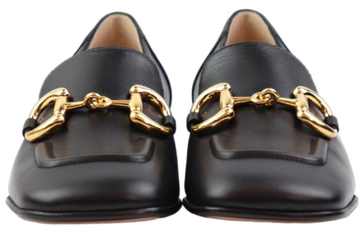 Shop (W) 구찌 블랙 홀스빗 로퍼 700064-C9D00-1000