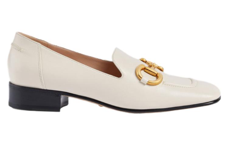 Order (W) Gucci Loafer dengan Horsebit 'Putih' 700064-C9D00-9022