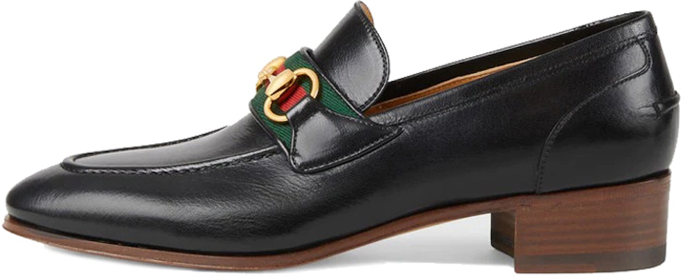 (Women) Gucci Loafer With Horsebit And Web 'Black' 660819-0G0P0-1060 Buy (Women) Gucci Loafer With Horsebit And Web 'Black' 660819-0G0P0-1060