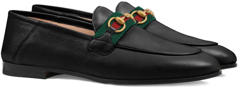 (W) Gucci Slip On Loafer dengan Web Kulit Hitam 631619-CQXM0-1060 Lookbook (W) Gucci Slip On Loafer dengan Web Kulit Hitam 631619-CQXM0-1060