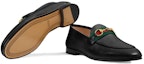 Details for (W) Gucci Kasut Slip On Loafer Web Kulit Hitam 631619-CQXM0-1060