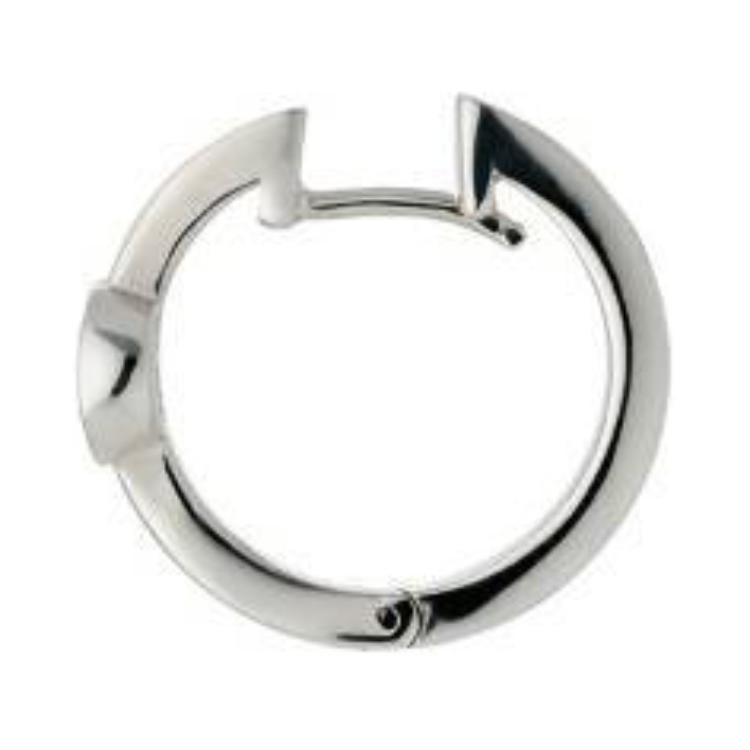 Lookbook (Women) GUCCI Logo 925 Silver Earrings Women’s Silver. 796323J84008106