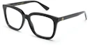 Buy (W) GUCCI Kacamata Optik Square Acetate Logo Wanita - Hitam GG1319O