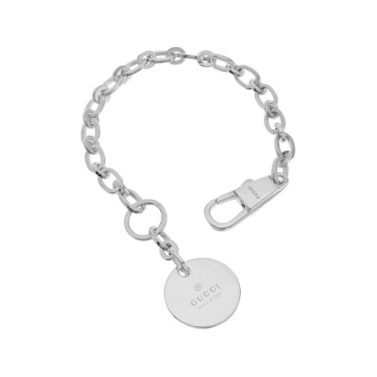 (Women) GUCCI Logo Bracelet Silver for Women. 152056-J8400-8106 圖 3