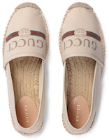 (W) Gucci Logo Kanvas Espadrilles 'Off White' 525882-9SJ10-9074 Shop (W) Gucci Logo Kanvas Espadrilles 'Off White' 525882-9SJ10-9074
