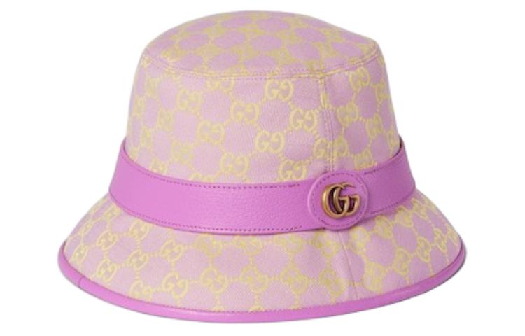 Order (W) GUCCI 紫色標誌帆布漁夫帽 女款 7484764HG628772