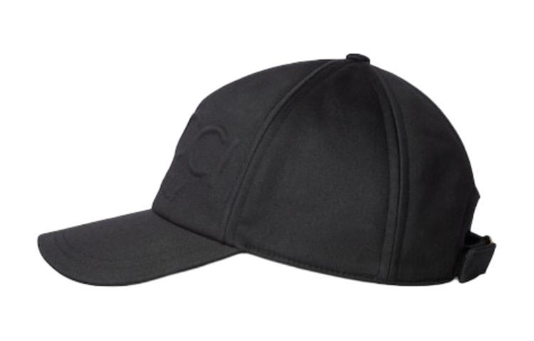 Shop (W) 구찌 로고 코튼 야구 모자 여성용 블랙 7804283HAZQ1000