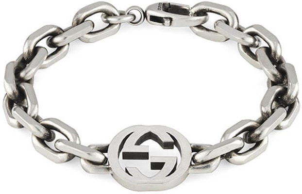 (Women) GUCCI Logo Design 925 Silver Bracelet - Silver. YBA627068001 Order (Women) GUCCI Logo Design 925 Silver Bracelet - Silver. YBA627068001