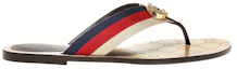 Order (W) Sandal Jepit Gucci Logo Coklat 612138-H9020-9120