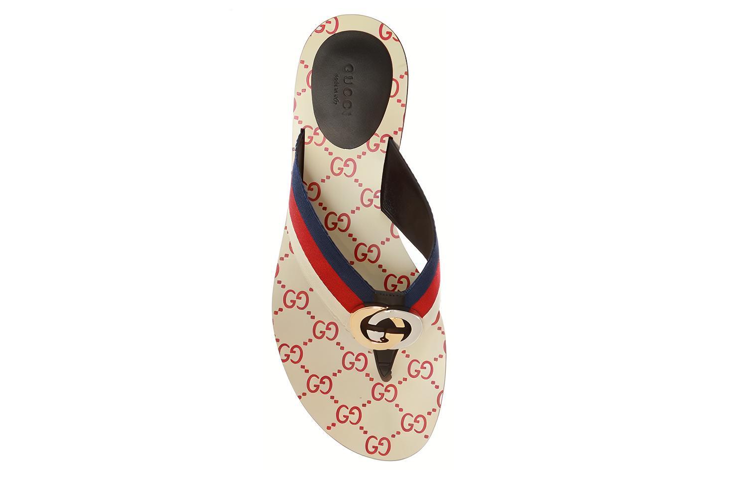 Purchase (W) Sandal Jepit Gucci Logo Coklat 612138-H9020-9120