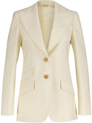 (W) GUCCI 標誌提花單排扣休閒西裝外套 女款 721089-ZAKF8-1000 Cheap (W) GUCCI 標誌提花單排扣休閒西裝外套 女款 721089-ZAKF8-1000