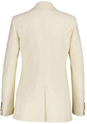 (W) GUCCI 標誌提花單排扣休閒西裝外套 女款 721089-ZAKF8-1000 1