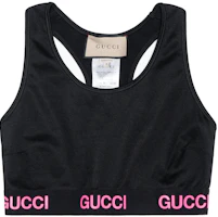Order (Women) GUCCI Logo Knit Camisole Black. 693086-XJDS5-1037
