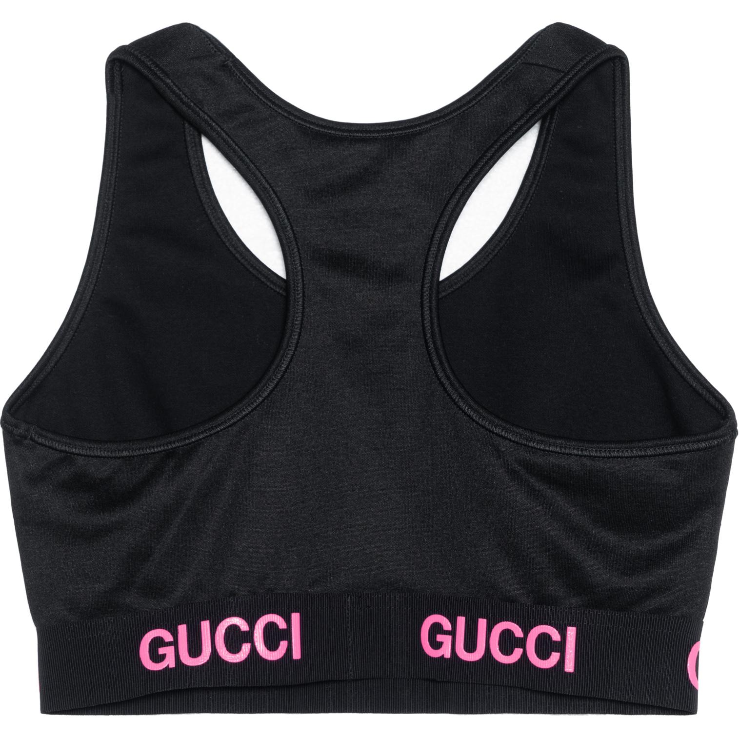 Lookbook (W) GUCCI Camiseta Tejida con Logo Negra. 693086-XJDS5-1037