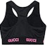 Lookbook (W) GUCCI Camiseta Tejida con Logo Negra. 693086-XJDS5-1037