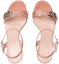 Lookbook (Women) Gucci Logo Leather Sandal 'Pink' 646554-2MO60-6860