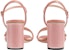 (Women) Gucci Logo Leather Sandal 'Pink' 646554-2MO60-6860