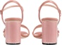 Shop (Women) Gucci Logo Leather Sandal 'Pink' 646554-2MO60-6860