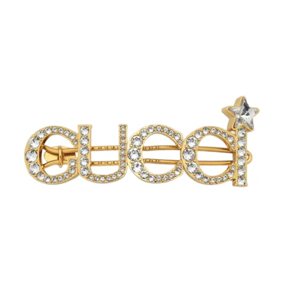 (Women) GUCCI Logo Letter Hair Clip for Women. 729104-J1D50-8031