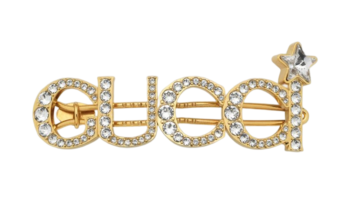 Order (W) GUCCI 女士標誌字母髮夾 729104-J1D50-8031