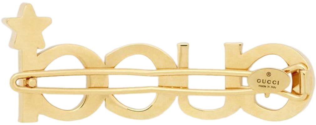 (W) GUCCI 女士標誌字母髮夾 729104-J1D50-8031 Lookbook (W) GUCCI 女士標誌字母髮夾 729104-J1D50-8031
