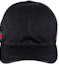 Lookbook (Women) GUCCI Logo Print Black Polyester Baseball Cap 200035DKQWBG1060