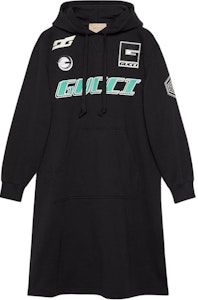 (W) Gucci 經典印花連帽長袖洋裝 黑色 772304-XJGCJ-1043 Buy (W) Gucci 經典印花連帽長袖洋裝 黑色 772304-XJGCJ-1043