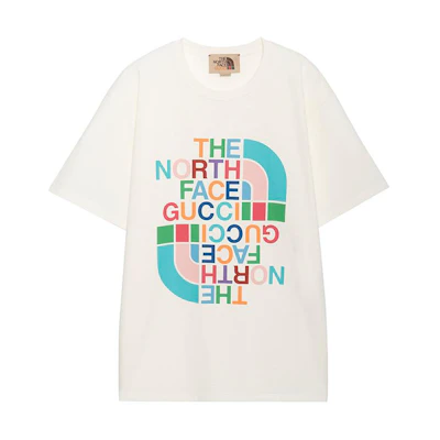 (Women) Gucci Logo Print Short Sleeve T-shirt SS23 Off-White 615044-XJDYV-9095