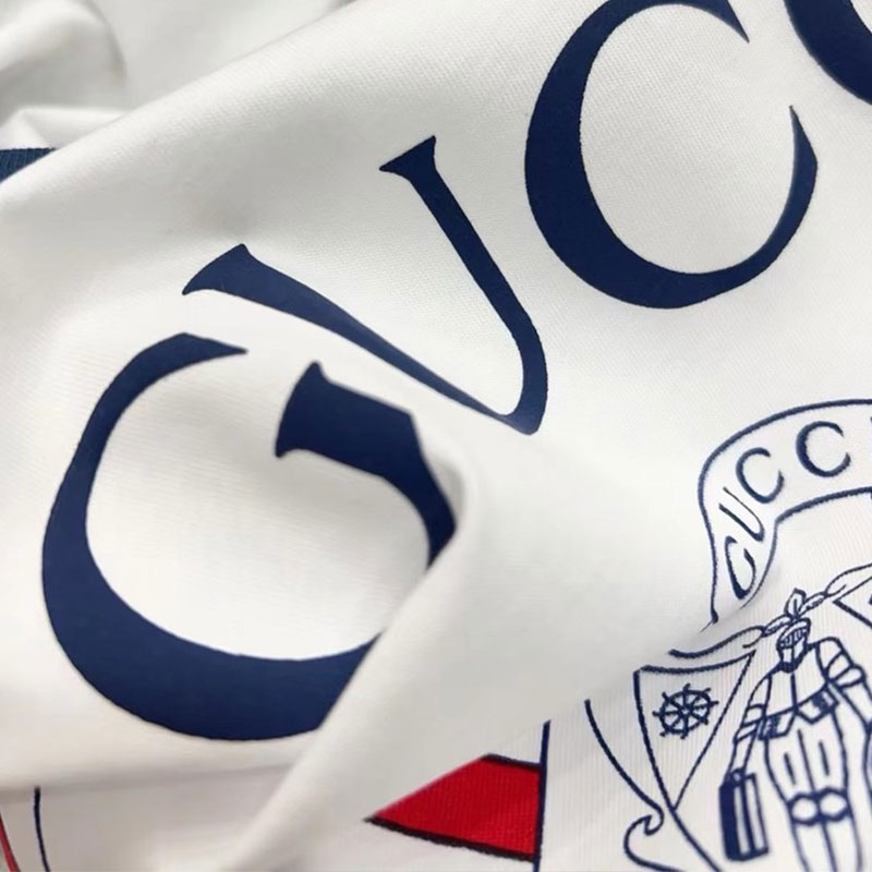 (Women) GUCCI Logo Print SS25 Regular T-Shirt White 813753-XJG5V-9214 圖 6