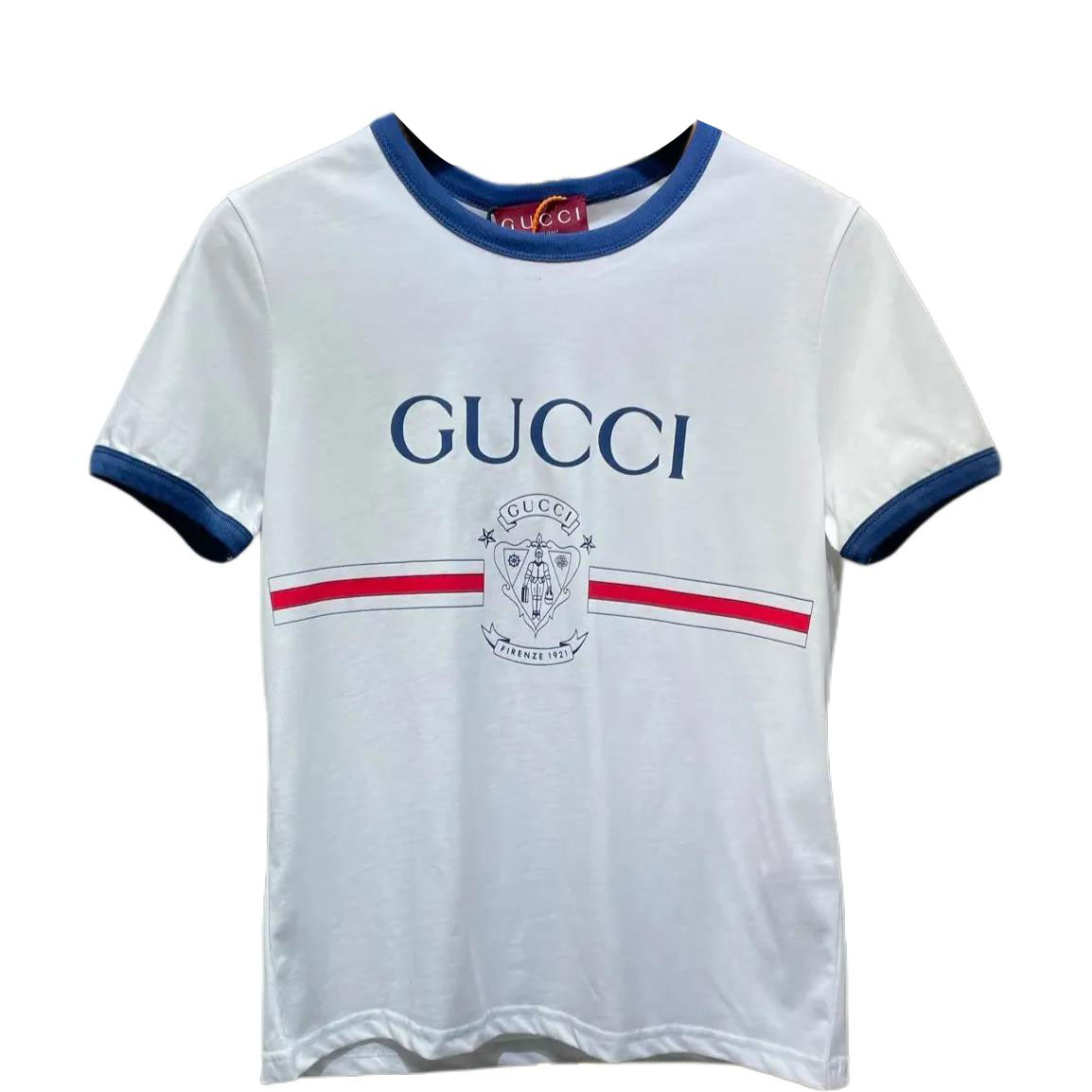(Women) GUCCI Logo Print SS25 Regular T-Shirt Women’s White 813753-XJG5V