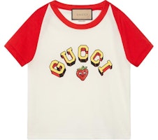 (Women) Gucci Logo Print White Short-Sleeve Cropped T-Shirt 768183-XJGDI-9282 (Women) Gucci Logo Print White Short-Sleeve Cropped T-Shirt 768183-XJGDI-9282