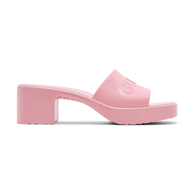 (W) Gucci Logo Shoe Pink