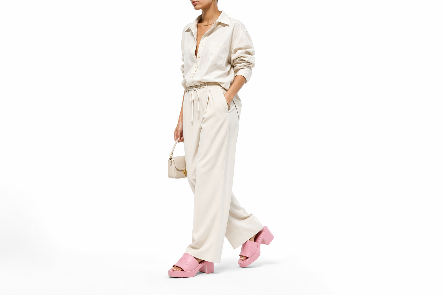 Order (Women) Gucci Logo Shoe Pink 624730-J8700-5815