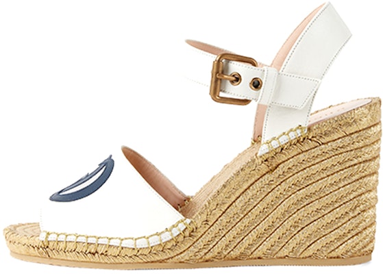 (W) Sandal Wedges Logo Gucci 'Putih' 658629-C9DS0-9080 Buy (W) Sandal Wedges Logo Gucci 'Putih' 658629-C9DS0-9080