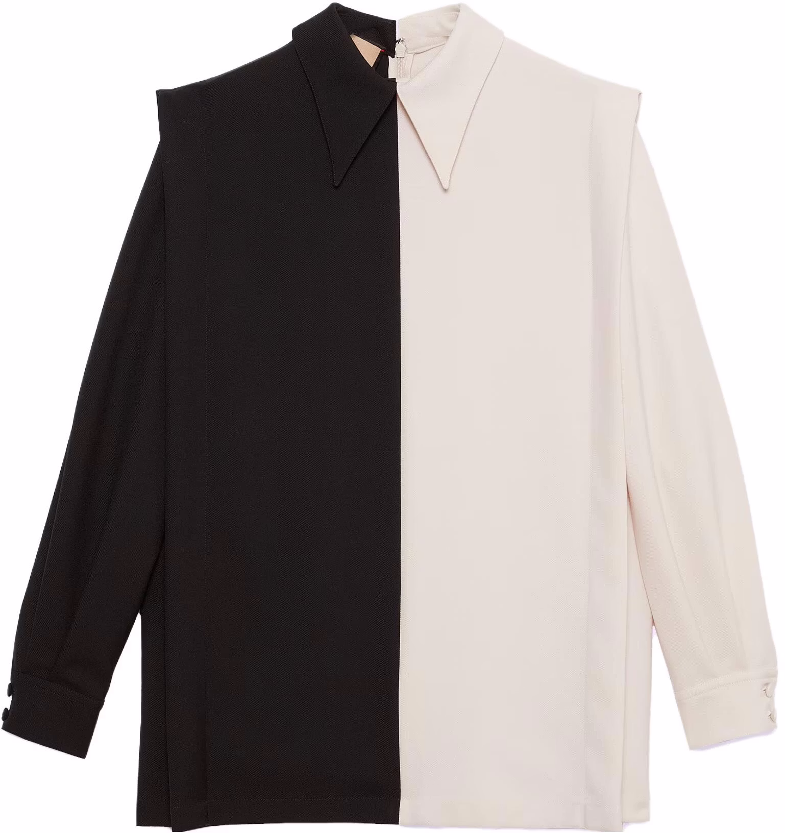 women-gucci-love-parade-2023-pre-spring-colorblock-zip-up-sunscreen-shirt-black-white-722213-zalnn-9248
