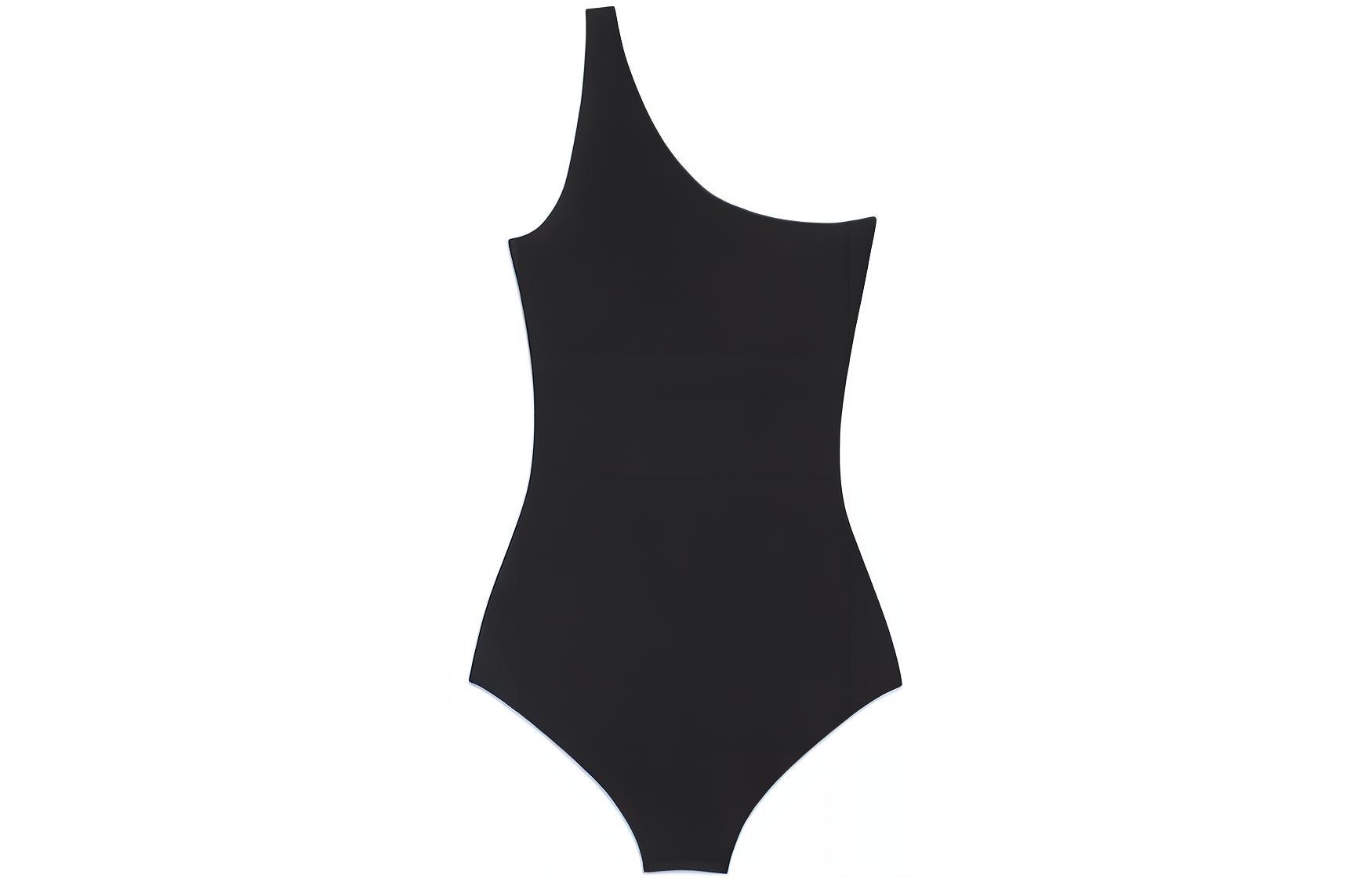 Lookbook (W) GUCCI Love Parade 黑色Logo印花女士连体泳衣泳装 688997-XHAEV-1070