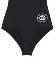 Details for (W) GUCCI Love Parade Baju Renang One-Piece Wanita Hitam dengan Logo. 688997-XHAEV-1070