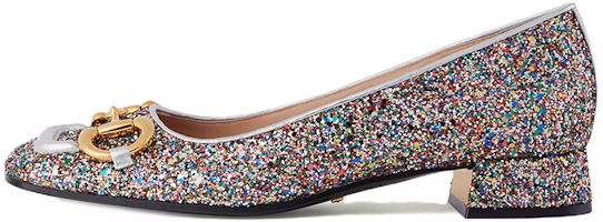 (Women) Gucci Lovelight Crystal Ballet Flat With Horsebit 'Silver' 707703-KSP20-8461 (Women) Gucci Lovelight Crystal Ballet Flat With Horsebit 'Silver' 707703-KSP20-8461