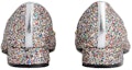 Shop (Women) Gucci Lovelight Crystal Ballet Flat With Horsebit 'Silver' 707703-KSP20-8461